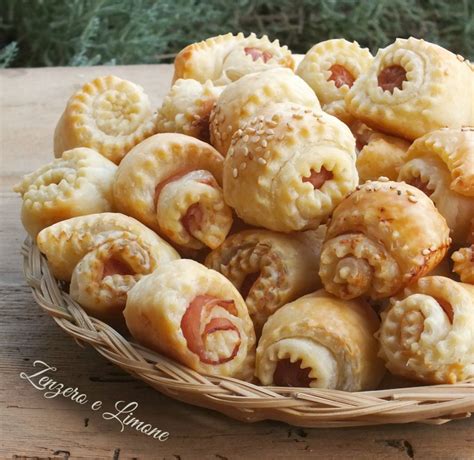 Salatini Di Pasta Sfoglia Finger Food Zenzero E Limone