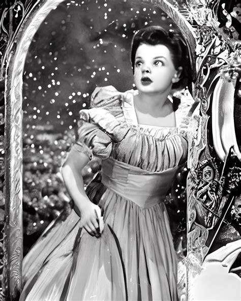 16 Year Old Judy Garland As Dorathy Gale In Blue · Creative Fabrica