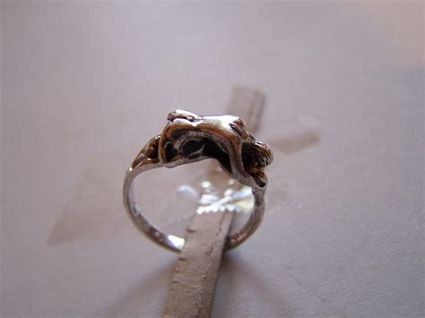 Sterling Sexual Nude Love Making Rings Victorian Antiques Board
