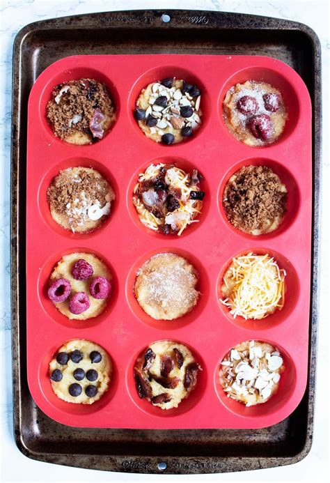 Keto Pancake Muffins Toppings Forgetsugar