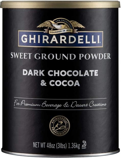 Amazon Ghirardelli Frozen Hot Cocoa Can Pound Ghirardelli Frappe Mix Everything Else