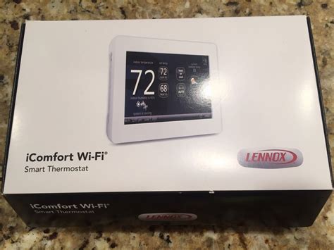 10f81 Lennox Icomfort Touchscreen 10f81 Thermostat With Wifi