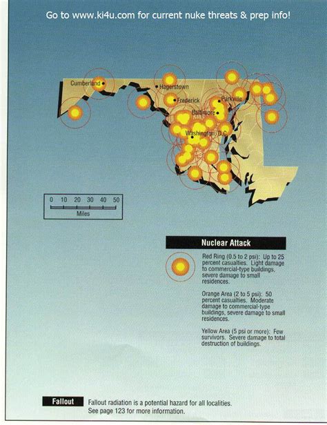 Nuclear War Fallout Shelter Survival Info For Maryland With Fema Target