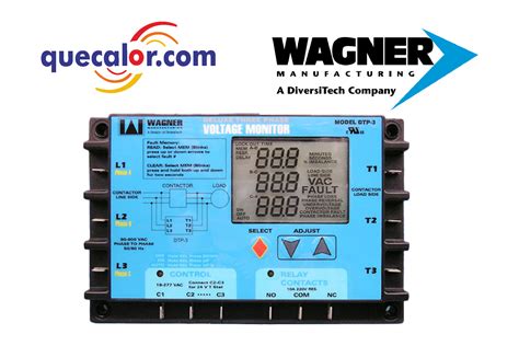 Monitor De Energia Y Protector De Fase Trifasico Wagner Dtp En