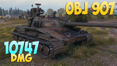 Obj 907 6 Frags 10 7K Damage King Of The Battle World Of Tanks