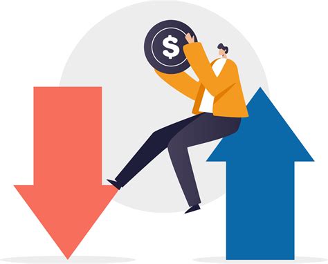 Stock Market Volatility Or Business Trends Up And Down Png