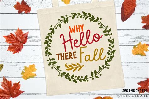 Autumn Quote SVG Cut File