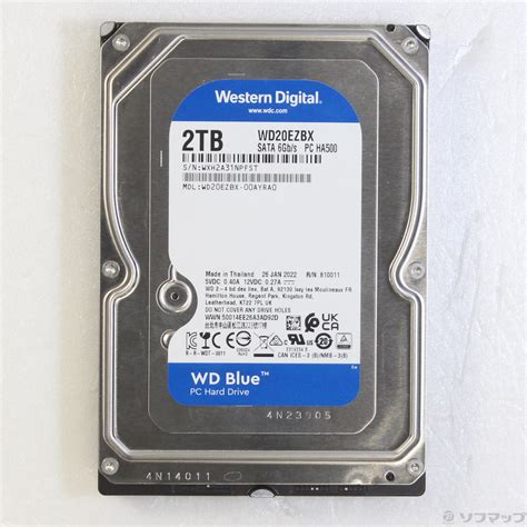 【中古】WD20EZBX [2133053831579] - リコレ！|ビックカメラグループ ソフマップの中古通販サイト