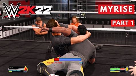 WWE 2K22 MyRise Walkthrough Gameplay Part 1 Vanny NXT Legend