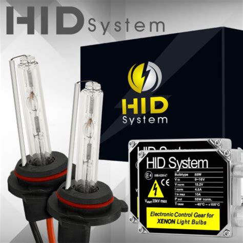 HIDSystem AC 55w HID Kit H4 H7 H11 H13 9003 9005 9006 9007 6000K Hi Lo