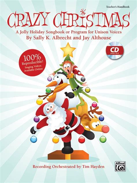 A Jolly Holiday Songbook or Program for Unison Voices. By Sally K ...