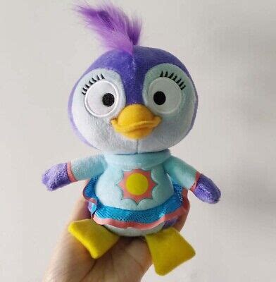 Muppet Babies SUMMER PENGUIN 8" 20CM Plush Disney Store Purple Stuffed ...