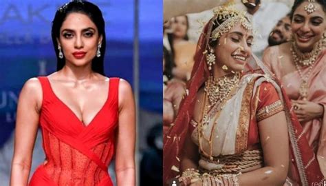 Sobhita Dhulipala Dons A Subtle Silk Saree At Sisters Telugu Wedding