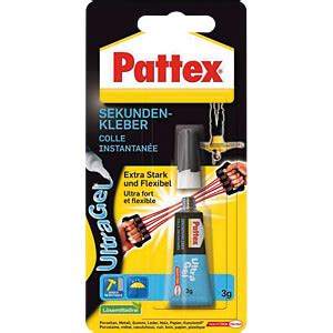 PATTEX PSG2C Pattex ULTRA GEL Super Glue PSG2C 3 G At Reichelt Elektronik