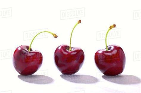 Three Cherries Stock Photo Dissolve