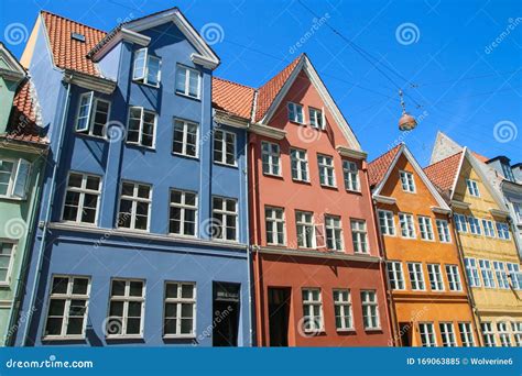 Several Old Historic Houses In Copenhagen Stock Image Image Of Denmark Travel 169063885