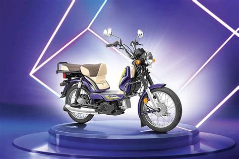 TVS XL100 Heavy Duty I Touch Start Win Edition Price Images Mileage