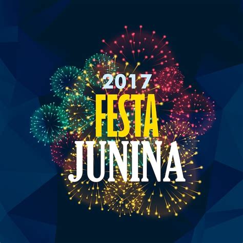 Festa Junina Fogos De Artif Cio Vetor Gr Tis