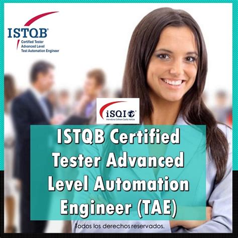 ISTQB Certified Tester Advanced Level Automation Engineer TAE