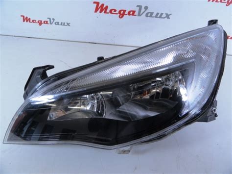 Astra J Door Headlamp Lh Passenger Side Ident Ar