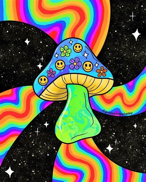 trippy mushroom art | Trippy painting, Trippy drawings, Mushroom art