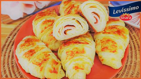 Croissant De Presunto E Queijo