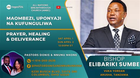 Bishop Elibariki Sumbe Pastors Donis Nnunu Nkone All Nations