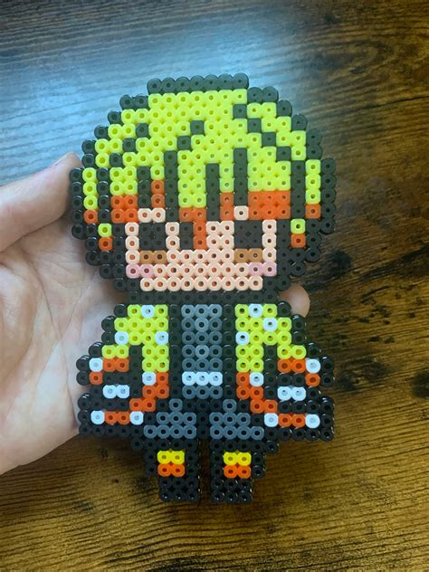 Kimetsu No Yaiba Demon Slayer Hama Beads Perler Etsy India