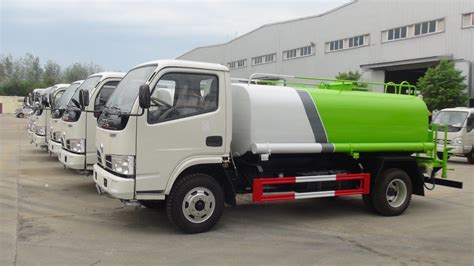 Dongfeng 4X2 3ton 4ton 5ton Water Tank Truck Bowser Truck Road