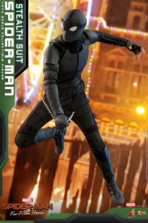Hot Toys MMS 540 541 Spider Man Far From Home Stealth Suit Hot