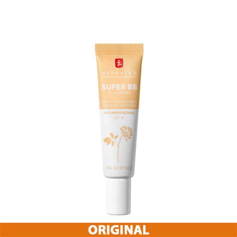Erborian Super BB Cream Nude BB крем для лица с экстрактом женьшеня SPF