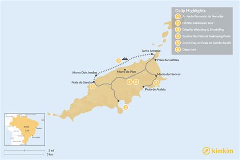 Brazil's Fernando de Noronha Island - 6 Days | kimkim