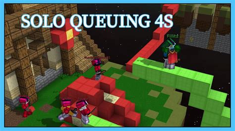 Solo Queuing S Hypixel Bedwars Youtube