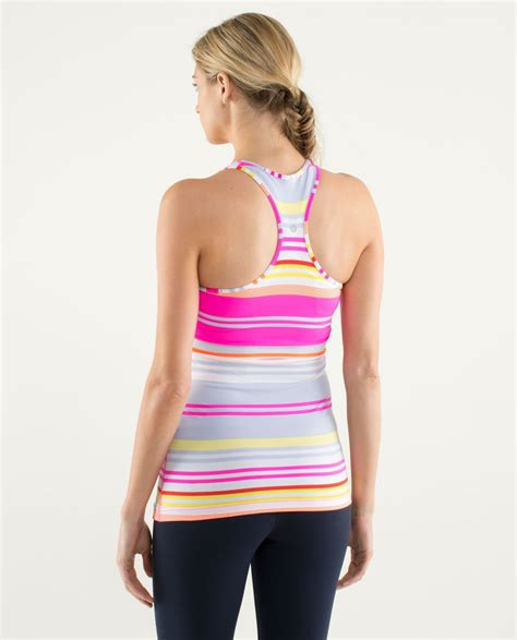 Lululemon Cool Racerback Groovy Stripe Multi Lulu Fanatics