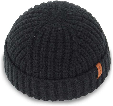 Knitday Chunky Wool Fisherman Short Beanie Hats Skull Cap For Men Mens