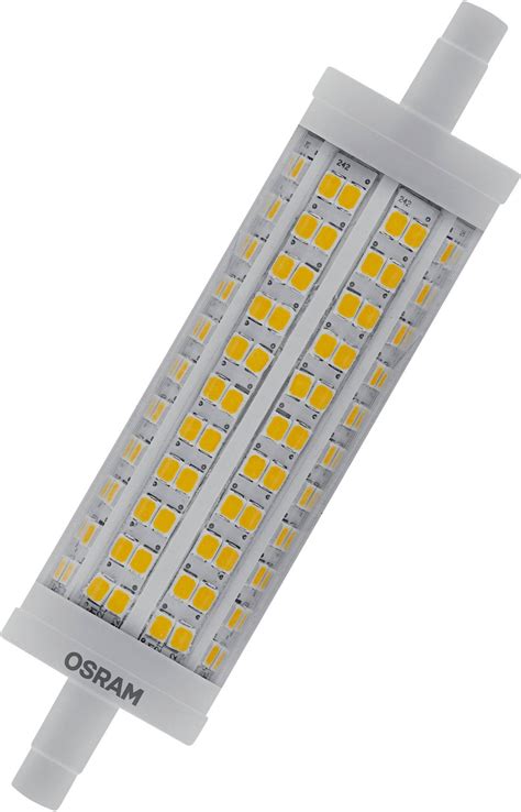 Ampoule LED R7s OSRAM LED LINE R7S DIM 118.0 mm 150 17.5 W/2700K R7s ...