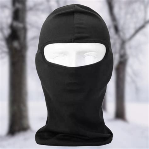 Jual Masker Topeng Buff Ninja Hitam Polos Pengendara Motor Shopee