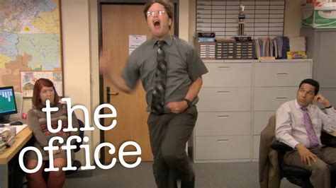 Dwight Fights Himself - The Office US - YouTube