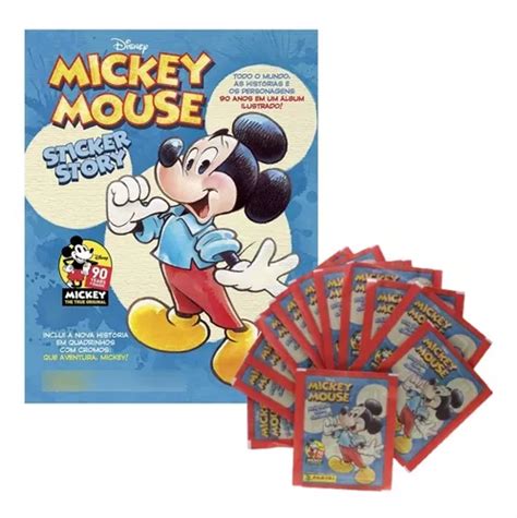 Lbum De Estampas Mickey Mouse A Os Sobres Panini Meses Sin