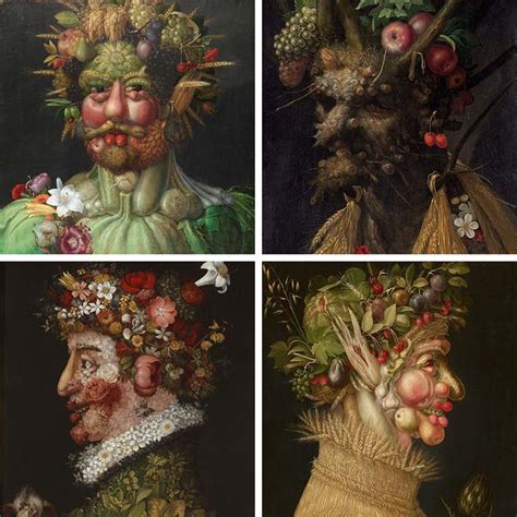 Discover the Whimsical Renaissance Fruit Portrait Paintings