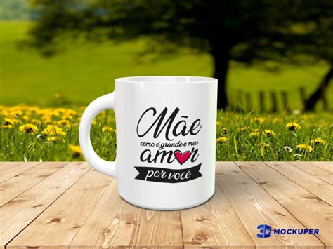 Caneca M E Como Grande O Meu Amor Por Voc Elo