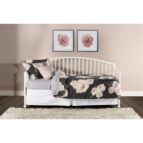 Hillsdale Furniture Brandi Modern Metal Spindle Twin Daybed With