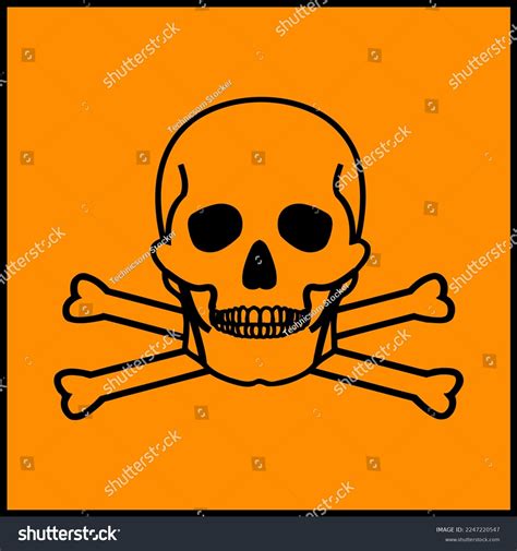 Toxic Chemical Label Symbol Sign Vector Stock Vector (Royalty Free ...