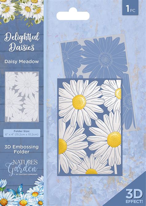 Crafters Companion Delightful Daisies Collection 3d Embossing