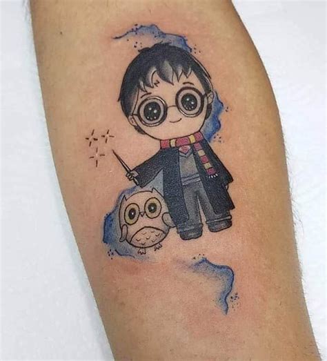 47 Cool And Magical Harry Potter Inspired Tattoos StayGlam Harry