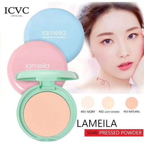 Jual Lameila Naked Make Up Powder Colors Shopee Indonesia