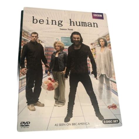 Being Human Season Three Dvd 2011 3 Disc Set New Sealed