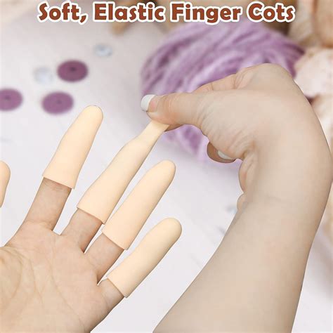 Pcs Gel Finger Cots Thumb Protector Silicone Finger Sleeves For