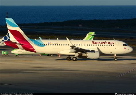 D Aewk Eurowings Airbus A Wl Photo By Alejandro Hern Ndez Le N