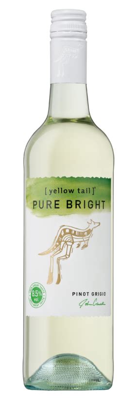 Yellow Tail Pure Bright Pinot Grigio Ml Luekens Wine Spirits